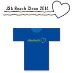 serve2000 (serve2000)さんのJSAビーチクリーン2014 Ｔシャツデザインへの提案