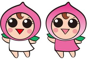 azumaya (azumayasan)さんの「もも」のキャラクターデザインへの提案