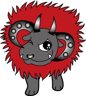 Lucifuge Rofocale (kiri666)さんのロックテイストのある羊のイラスト（キャラクター）顔（頭）部分アップ希望への提案