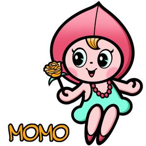 ji-cyan (ji-cyan)さんの「もも」のキャラクターデザインへの提案
