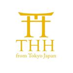 miiisoさんの着物生地を使ったワンピースを主とするアパレルTHH from Tokyo Japanのロゴとマークのデザインへの提案