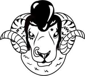 morita.m (masao-m)さんのロックテイストのある羊のイラスト（キャラクター）顔（頭）部分アップ希望への提案