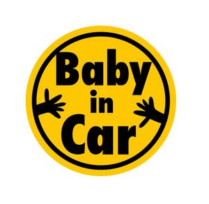 13inchi (13inchi)さんの車に貼る「Baby in CAR」又は「Kids in CAR」のオリジナルステッカーへの提案