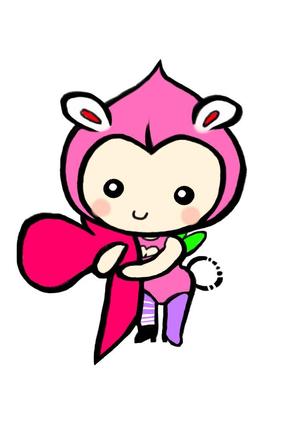 kirin123さんの「もも」のキャラクターデザインへの提案