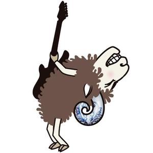 ciko ()さんのロックテイストのある羊のイラスト（キャラクター）顔（頭）部分アップ希望への提案