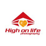 ha_futoさんの写真撮影スタジオ『High on life photography』のロゴへの提案