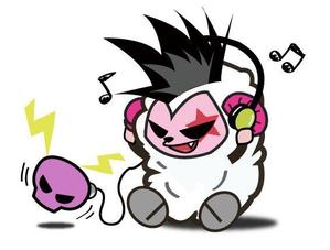 lefty-monster03さんのロックテイストのある羊のイラスト（キャラクター）顔（頭）部分アップ希望への提案