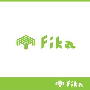 againデザイン事務所 (again)さんの新会社「fika」（スウェーデン語で「おやつにする、コーヒーを飲むための休憩を取る」という意味）のロゴへの提案