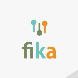 gou3 design (ysgou3)さんの新会社「fika」（スウェーデン語で「おやつにする、コーヒーを飲むための休憩を取る」という意味）のロゴへの提案