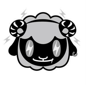 はも屋 (hamoya)さんのロックテイストのある羊のイラスト（キャラクター）顔（頭）部分アップ希望への提案