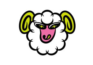 piccolo8さんのロックテイストのある羊のイラスト（キャラクター）顔（頭）部分アップ希望への提案
