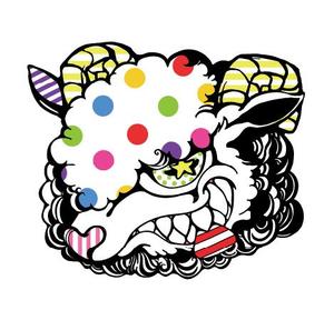 MUKU DESIGN ()さんのロックテイストのある羊のイラスト（キャラクター）顔（頭）部分アップ希望への提案