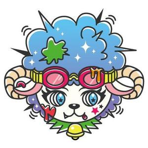 なや (NAYA)さんのロックテイストのある羊のイラスト（キャラクター）顔（頭）部分アップ希望への提案