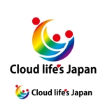 agnes (agnes)さんの一般社団法人「Cloud life‘s Japan」の英字ロゴと、イメージロゴマーク  への提案