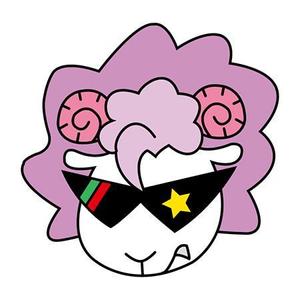 ponpin (ponpin)さんのロックテイストのある羊のイラスト（キャラクター）顔（頭）部分アップ希望への提案