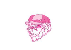 渡邊功二 (y_r_z)さんのロックテイストのある羊のイラスト（キャラクター）顔（頭）部分アップ希望への提案
