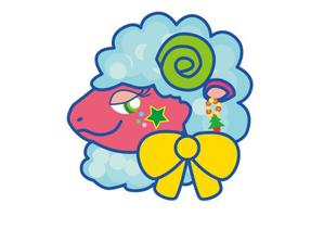Atelier NAO【直】 (nao0716)さんのロックテイストのある羊のイラスト（キャラクター）顔（頭）部分アップ希望への提案