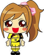 loveinko (loveinko)さんのサッカー女子（女の子）のイラストへの提案