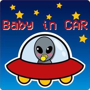 tomo_acu (tomo_acu)さんの車に貼る「Baby in CAR」又は「Kids in CAR」のオリジナルステッカーへの提案
