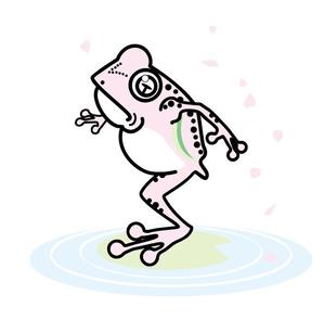 panbazorinさんの3本脚・3本指カエルのキャラクターデザインへの提案