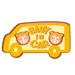 Tommy's work (Tommy)さんの車に貼る「Baby in CAR」又は「Kids in CAR」のオリジナルステッカーへの提案