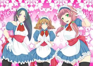 神楽 (kagura124)さんのメイド系店舗のオリジナルイラストへの提案