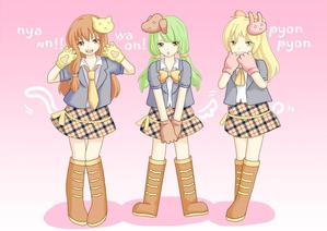 AsukaTagui (AsukaTagui)さんのメイド系店舗のオリジナルイラストへの提案