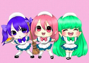 ときたす (HiromiUeda)さんのメイド系店舗のオリジナルイラストへの提案