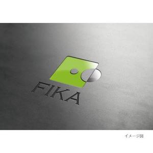 coco design (tomotin)さんの新会社「fika」（スウェーデン語で「おやつにする、コーヒーを飲むための休憩を取る」という意味）のロゴへの提案