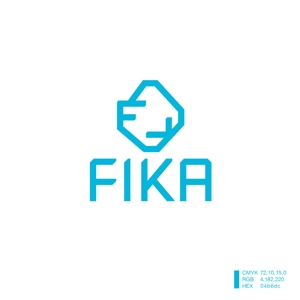 kozuyu ()さんの新会社「fika」（スウェーデン語で「おやつにする、コーヒーを飲むための休憩を取る」という意味）のロゴへの提案