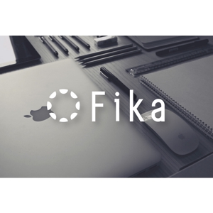 tanaka10 (tanaka10)さんの新会社「fika」（スウェーデン語で「おやつにする、コーヒーを飲むための休憩を取る」という意味）のロゴへの提案