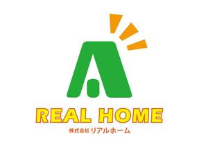 yuga1011さんの新規不動産会社『株式会社リアルホーム』のロゴへの提案