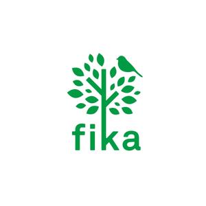 exoticalullabyさんの新会社「fika」（スウェーデン語で「おやつにする、コーヒーを飲むための休憩を取る」という意味）のロゴへの提案