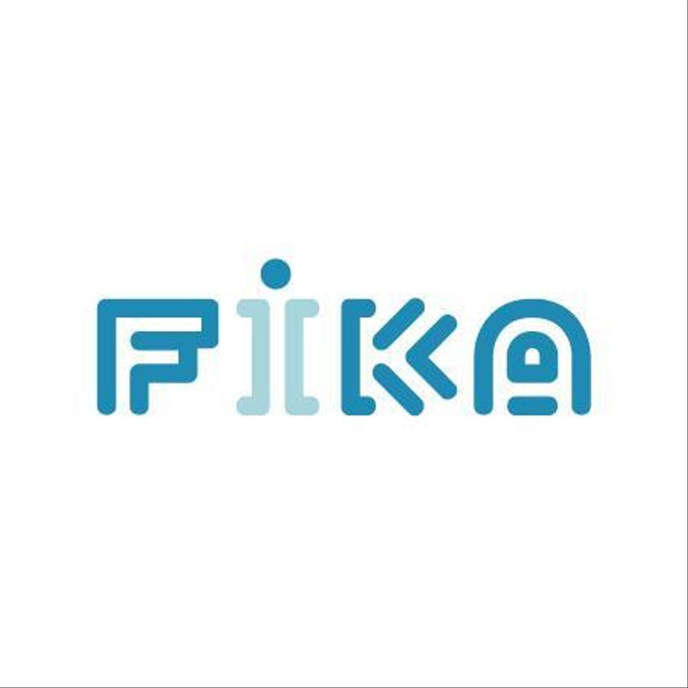 新会社「fika」（スウェーデン語で「おやつにする、コーヒーを飲むための休憩を取る」という意味）のロゴ