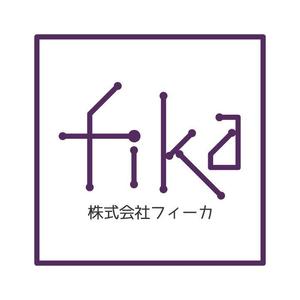 Rananchiデザイン工房 (sakumap)さんの新会社「fika」（スウェーデン語で「おやつにする、コーヒーを飲むための休憩を取る」という意味）のロゴへの提案