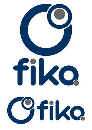 renamaruuさんの新会社「fika」（スウェーデン語で「おやつにする、コーヒーを飲むための休憩を取る」という意味）のロゴへの提案