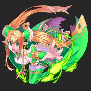 冬城ゆう (nejimakiyou)さんのゲームに登場するモンスターのイラスト(エルフ)への提案