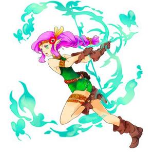江藤 (fgfog)さんのゲームに登場するモンスターのイラスト(エルフ)への提案