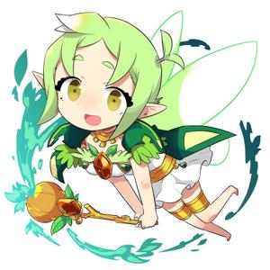 丸井シロ ()さんのゲームに登場するモンスターのイラスト(エルフ)への提案