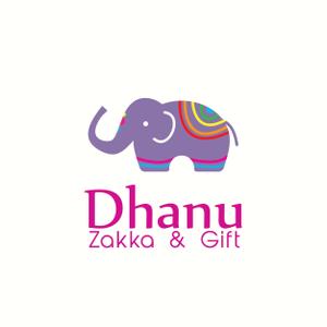 monkey designs (gerkeely)さんの雑貨店「Dhanu」(虹)のロゴ募集への提案