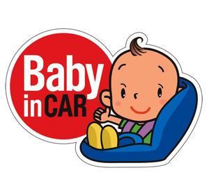 nam_350 ()さんの車に貼る「Baby in CAR」又は「Kids in CAR」のオリジナルステッカーへの提案