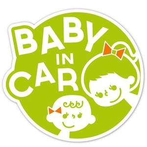 liltondesign (lilton)さんの車に貼る「Baby in CAR」又は「Kids in CAR」のオリジナルステッカーへの提案