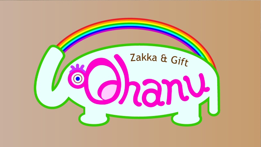 雑貨店「Dhanu」(虹)のロゴ募集