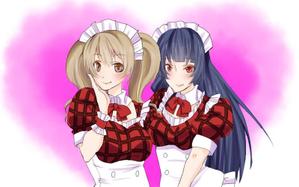 九条ましろ (maaaashiro)さんのメイド系店舗のオリジナルイラストへの提案