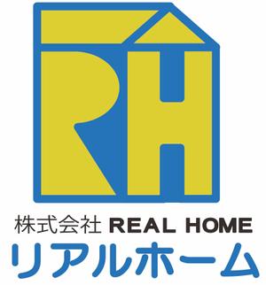 クロウサギ (hituziga111)さんの新規不動産会社『株式会社リアルホーム』のロゴへの提案