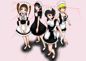 タク ()さんのメイド系店舗のオリジナルイラストへの提案
