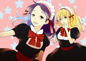 ハルカゼ ()さんのメイド系店舗のオリジナルイラストへの提案