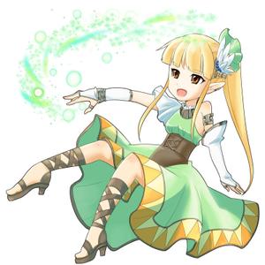金田モクセイ (mig14)さんのゲームに登場するモンスターのイラスト(エルフ)への提案