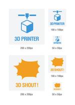 plus_shift (plus_shift)さんの3D Printerポータルサイトのニュース用アイコンへの提案