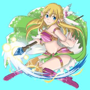 まつゆき (snow_1139)さんのゲームに登場するモンスターのイラスト(エルフ)への提案